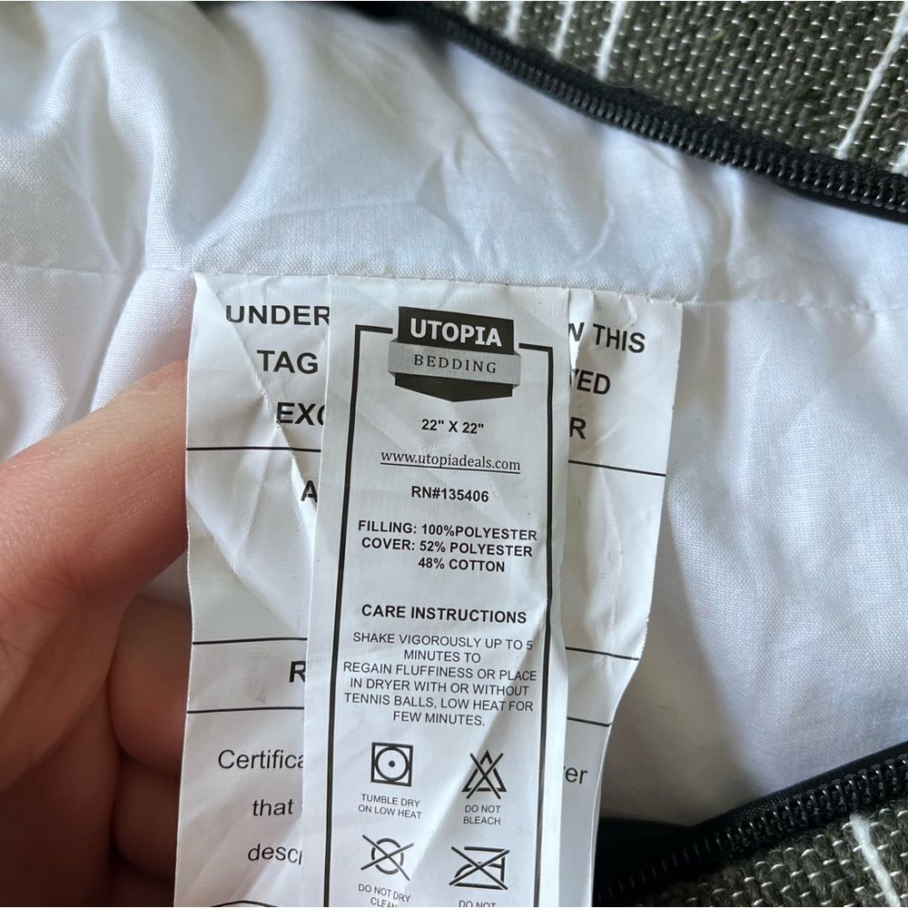 Woven Nook Boho Pillow Case and Insert - Picture 9 of 9